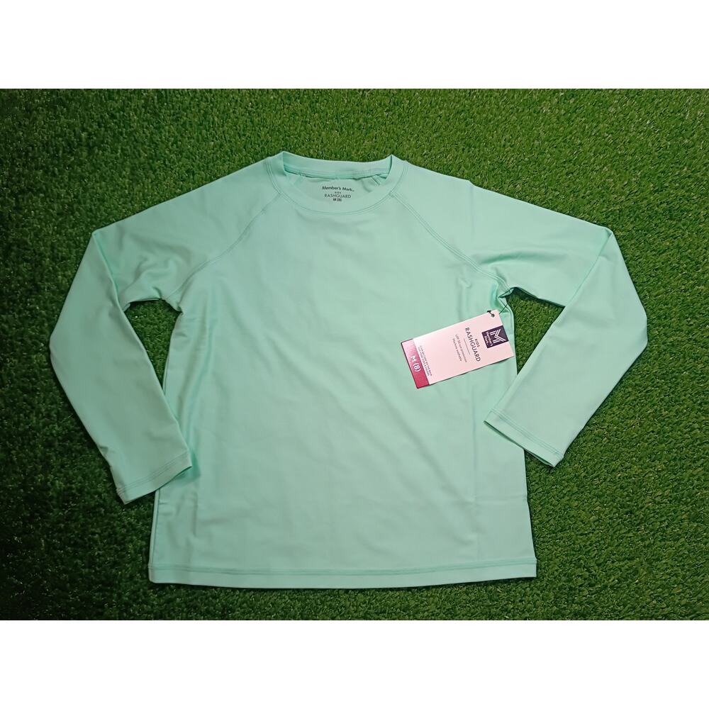 Member's Mark Kids Seafoam Green Rashguard M (8)